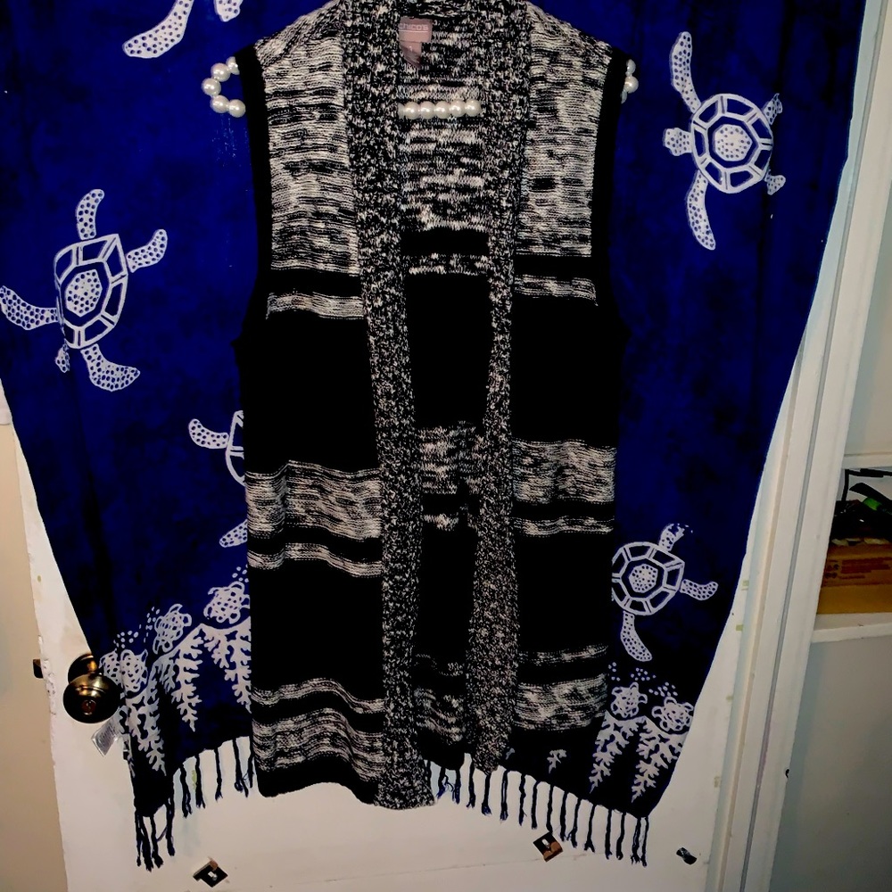 Chico’s cardigan size 1 - Picture 1 of 2